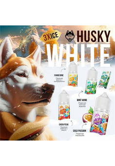 Жидкость HUSKY WHITE 3X ICE 30ML 20MG, изображение 1
