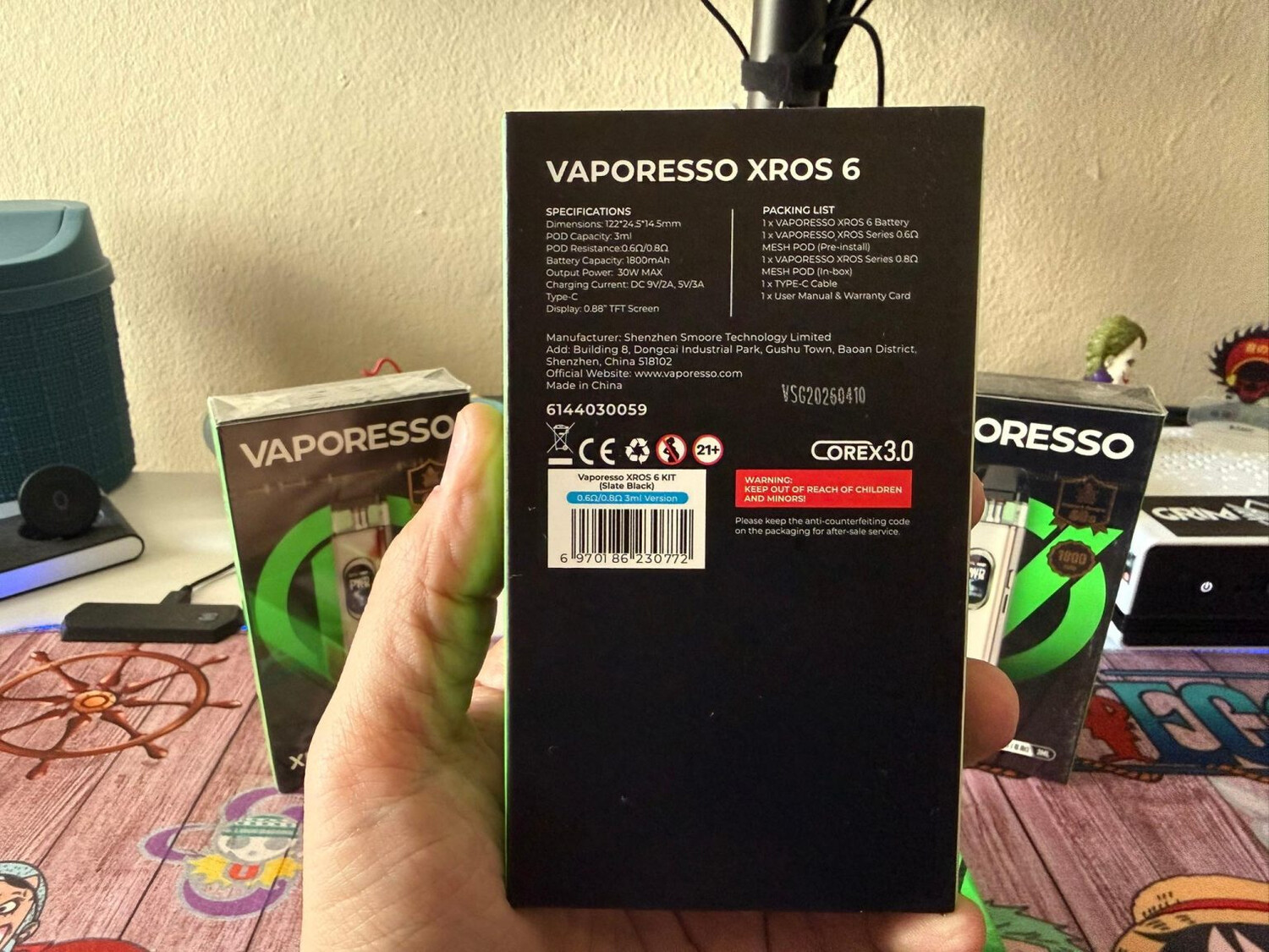 Vaporesso XROS 6, изображение 3
